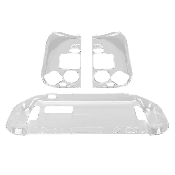 Spelkonsolfodral Transparent Split Design Släppresistent Spelkontroll Skyddande Skal för Steam Deck