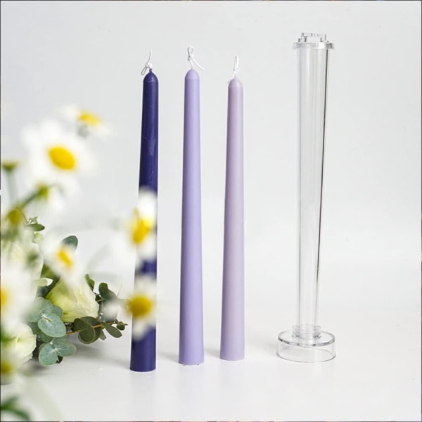 1-Pack Taper Candle Mold,Candle Body Molds for Candle Making