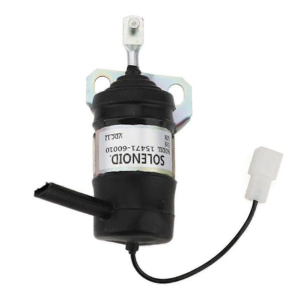 15471-60010 12v Fuel Shut Off Solenoid 052600-1000 15471-60013 compatible with Tractor Part Generato