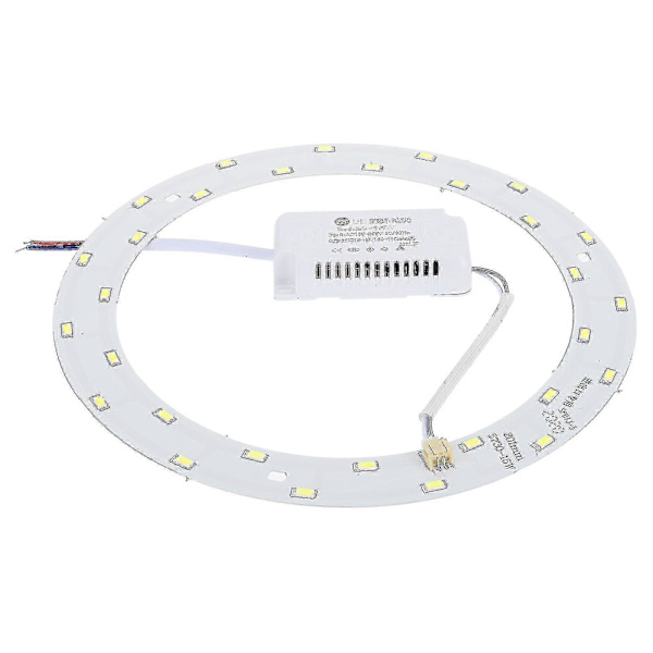15W 220V-240V SMD 5730 30-LED Sirkulær LED Panel Bar Lampe LED Taklampe (Rent Hvit Lys) Ghtc