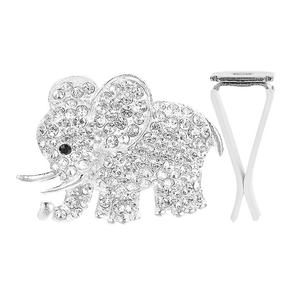 1 Set Bilventilationsklämma Rhinestone Bilcharm Bil Luftfräschare Tillbehör Bilinredning Dekoration