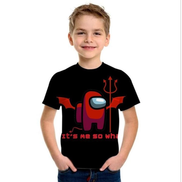 Meidän keskuudessamme lasten T-paita Game Crewmate 3. malli Model 1