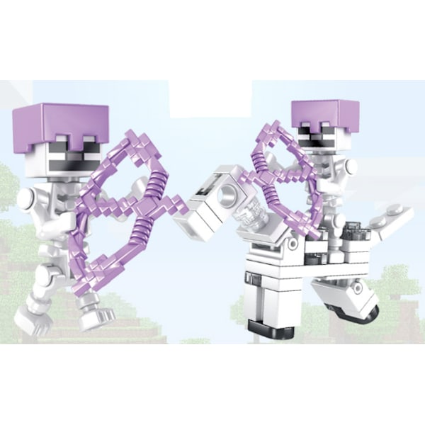 Minecraft byggeklodser minifigurer