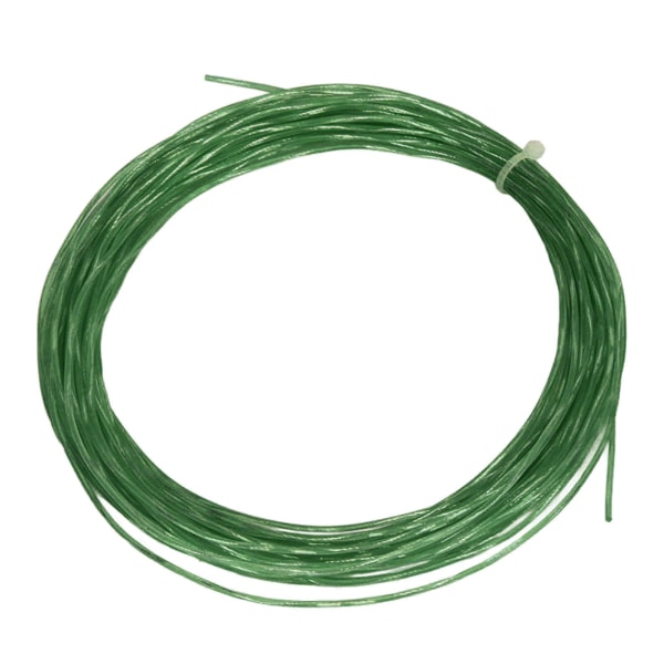 YO 12,2 m 1,30 mm Tennisracketsträngar Elastisk Nylon Titan Tennisrackettråd Ersättning för Sport Grön