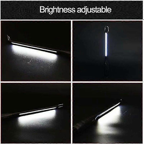 Ladattava LED-työvalo magneetilla ja USB:llä, 360 asteen kierto, ladattava LED-tarkastusvalo, koti, verstas, retkeily, vaellus, tarkastus L