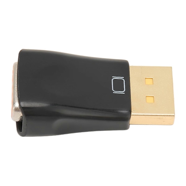 DisplayPort till VGA-adapter 1920x1080 60Hz DP till VGA-adapter Han till Hon-kontakt för datorskärm Projektor HDTV