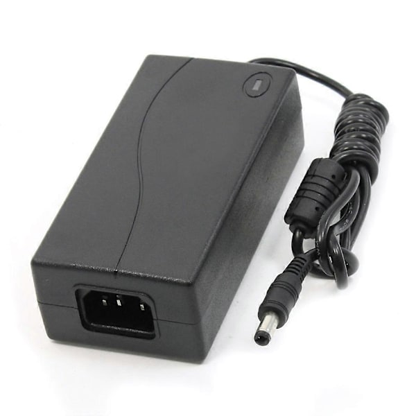 Input AC 100-240V 50/60Hz Output DC 12V 4A Strømadapter Sort