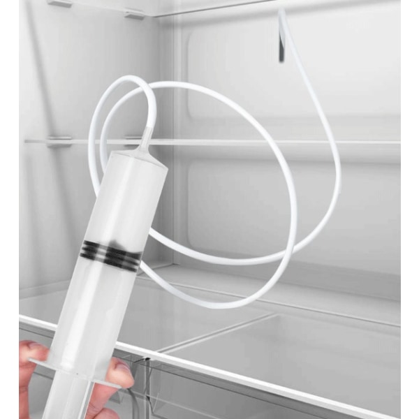 Fleksibel vask, avløpsrengjøringsbørste Kjøleskapsavløpsfjerner rengjøringsverktøysett for huskjøleskap, vaskebørste