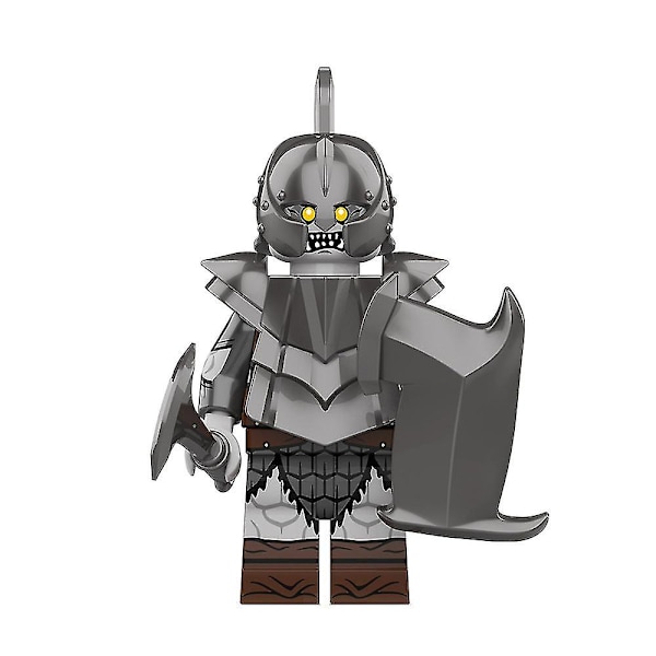 8 stk. Ringenes Herre Byggeklodser Actionfigurer Samle Legetøjssæt Minifigurer Dekoration Ornament Fødselsdagsgave