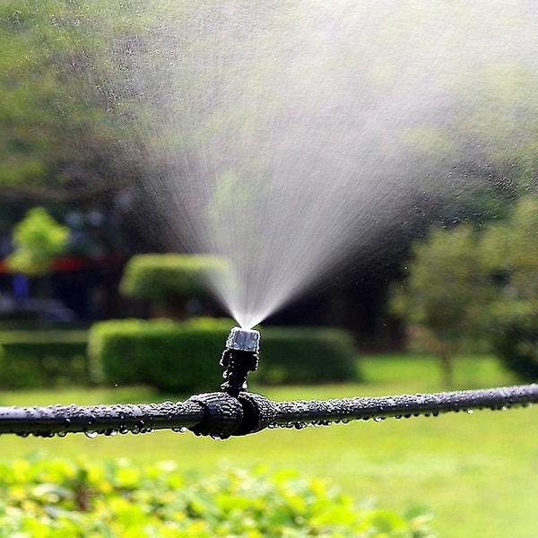 50x Sprayvattendimma Dimsprutmunstycke Trädgård Vattenkylningssystem Växthus Växter Spraybevattning