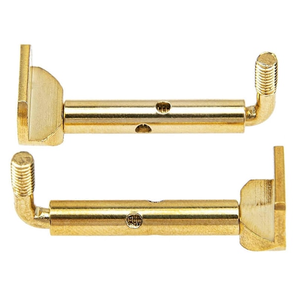 2 st. Violinhakstödsskruvar i legering Violinhakstöd Tillbehör för 4/4 3/4 Violin