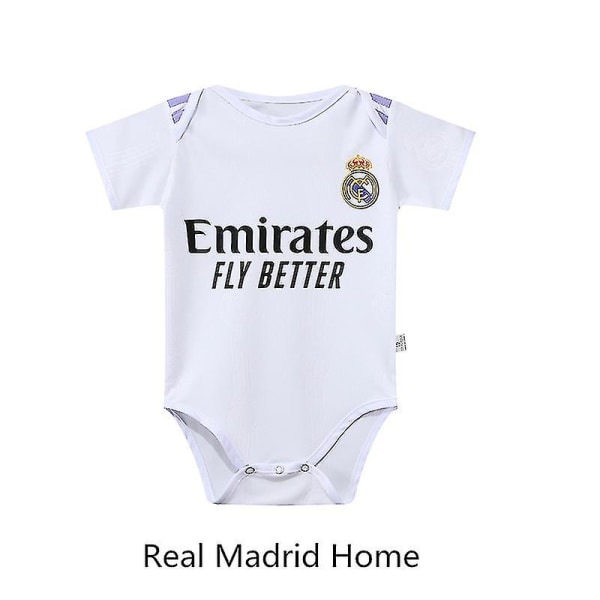22-23 Baby fotballdrakt Real Madrid Arsenal S(67-79cm) Real Madrid Home