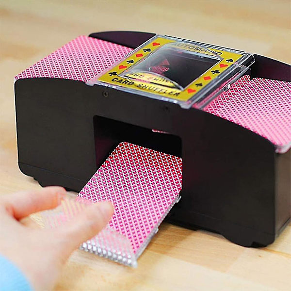 Automatisk Elektronisk Kortskämmare Elektrisk Pokerspel Skämmare