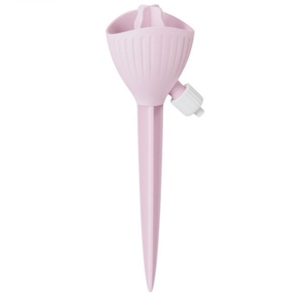 Automatisk vanding, justerbar flowhastighed, vandingsirrgationsenhed, vandsivende enhed Pink