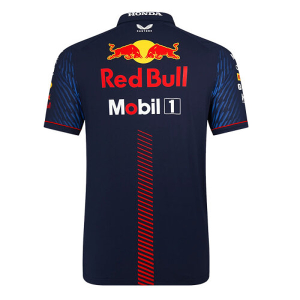Team Red Bull kortärmad pikétröja racertröja 3XL