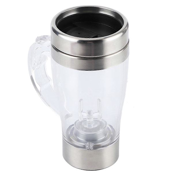 350ml Rustfrit Stål Selvpiskende Kaffe Kop - Elektrisk Automatisk Blandingskop til Hjemmet og Kontoret - På Lager