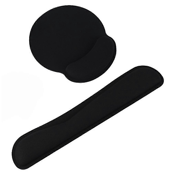 Ergonomiskt Musmatta och Handledsstöd Set, Vattentätt, Bekvämt, Lindrar Handledstryck