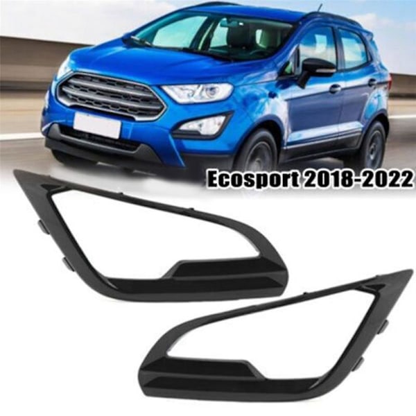 Etuvasen ja -oikean puskurin sumuvalon peite Ford Ecosport 2018-2022 koristetarra reunus