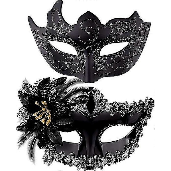 Couple Venetian Mask Masquerade Mask Woman Lace Venetian Mask For Woman Man Masquerade Party