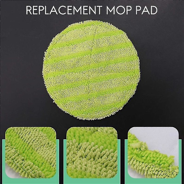 10 Pcs Replacement Pad For Cordless Electric Rotary Mop Sweeper Wireless Electric Rotary Mop Replac