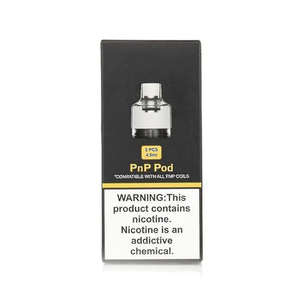 Otwoo 2-pack Ersättningspods 4,5 ml för Drag X/s 510-gränssnitt