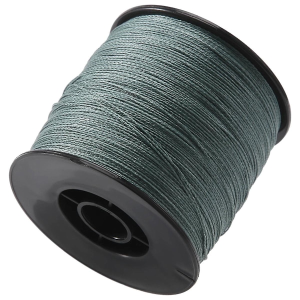 500M 100LB 0.5mm Super Sterk Flettet Fiske Line PE 4 Tråder HOT[Gul] 08BLFarge: Mørk Grønn
