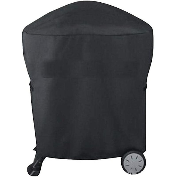 Weber Q1000 Q2000 Grilldæksel (54 x 76 x 69 cm) - Sort