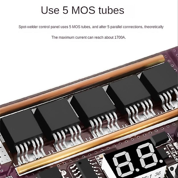 K99 DIY-punktsvetsare, bärbar 12V, liten automatisk punktsvetsare, tillbehör, batteri-punktsvetsare, styrkort
