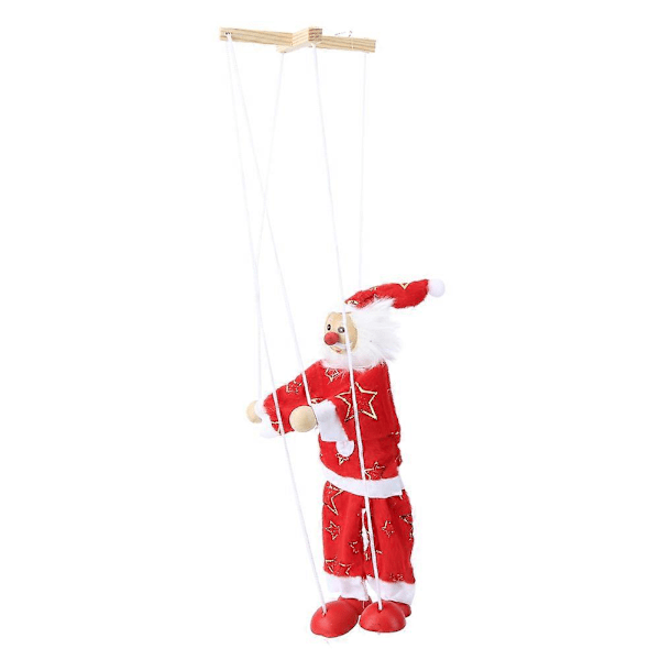 Julgranspynt Dockdocka Jultomte Marionett Juldockor Leksak Santa Knapp