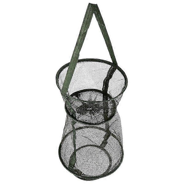 Fiskenett, sammenleggbart, for fisk og reker, maskebur, fiskefelle, nett for fiskere