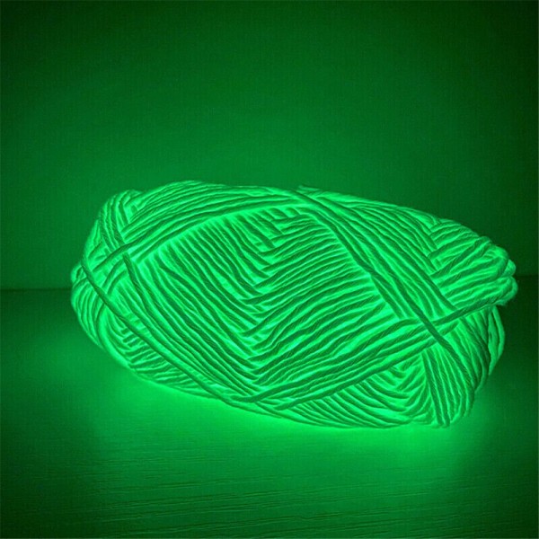 Luminous Chunky Yarn Glow in the Dark G002