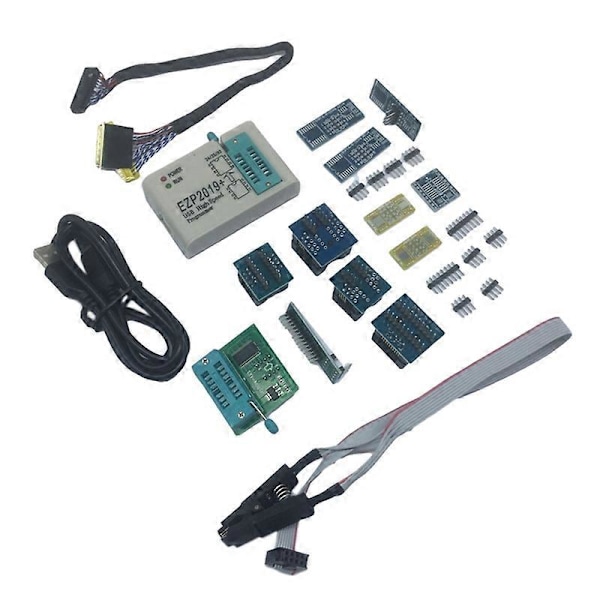 EZP2019 Nopea USB SPI -ohjelmoija tukee 24EEPROM 25FLASH 93EEPROM USB 2.0 12Mbps