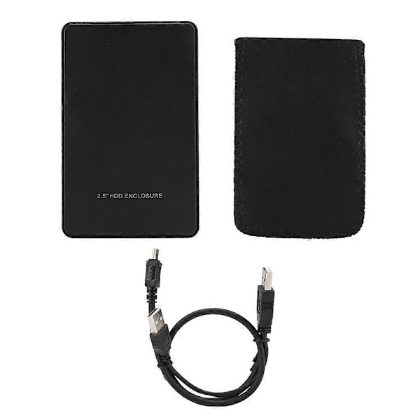 W25q720 2,5 tommers USB2.0 SATA Mobil Harddiskboks Deksel HDD Kabinett Skrueløs Støtte 2TB