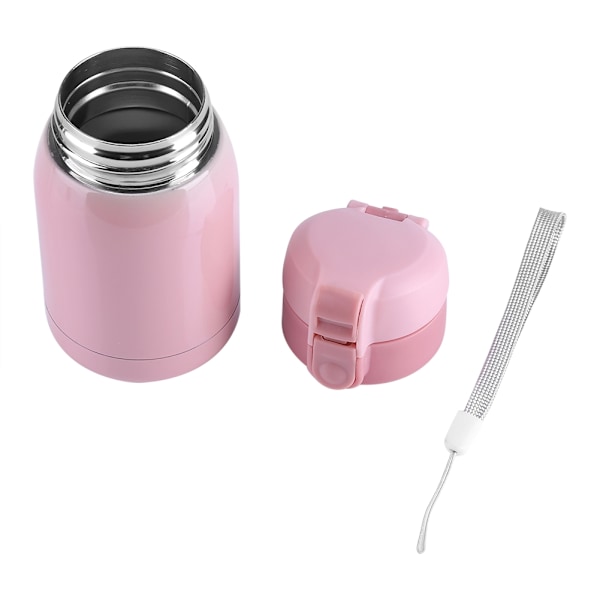 200ML Mini Stainless Steel Double wall Vacuum Insulated Cup Thermal Water Bottle Office Mug