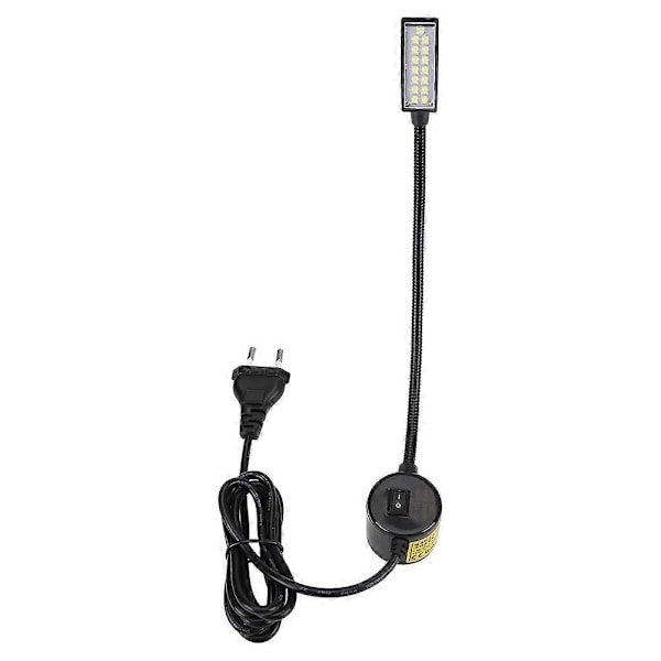LED-ompeluvalaisimet magneettisella kiinnitysjalustalla, ompelutarvikkeet (EU-pistoke 110-250V)
