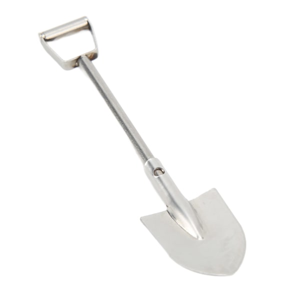 RC Car Shovel Highly Simulated Exquisite Workmanship Lightweight Portable Simulation Metal Shovel