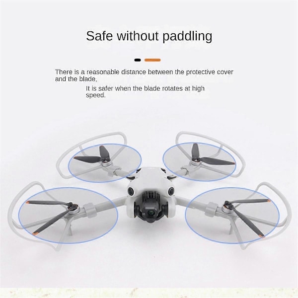 Propeller Skydd för MINI 4 Pro RC Drone RC Uppgraderingsdelar