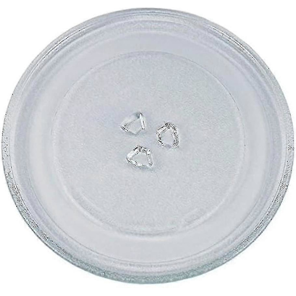 Universaali mikroaaltouunin kiertolevy lasista, 3 kiinnityspisteellä, 245 mm
