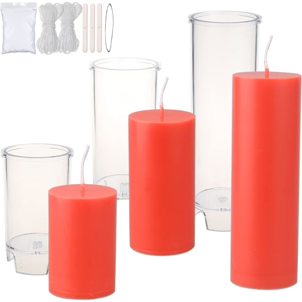 3ST Pillar Molds - Plast Cylinder Form Kit-3