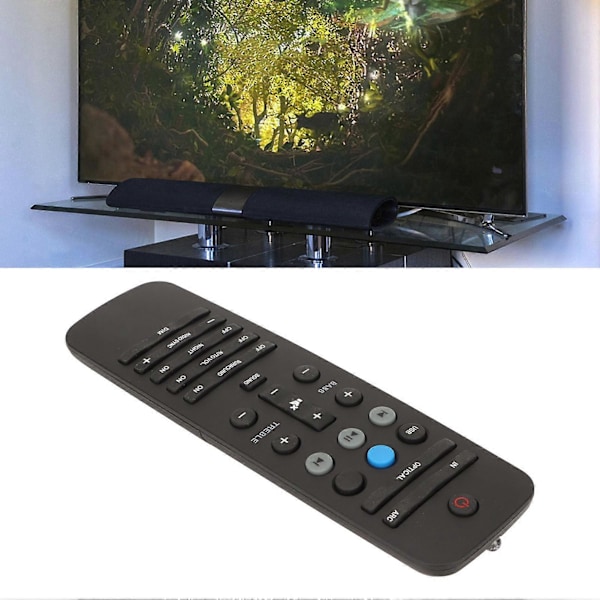 Soundbar Fjernkontroll Erstatning Bar Høytaler Fjernkontroll for Philips Fidelio HTL9100 HTL5120 HTL7180 YKF297 006