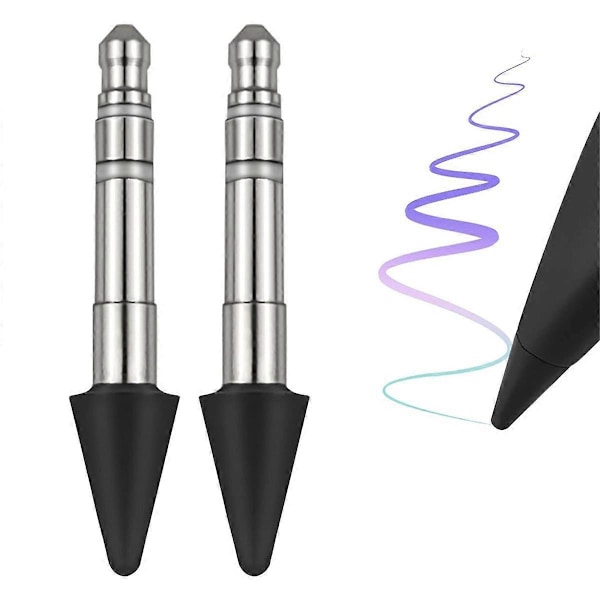 2 st Slim Pen-spetsar, Ersättning, Realtidskänslighet, Passar Slim