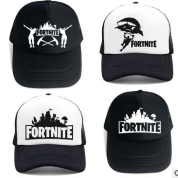 Fortnite Hat Cap Fortnite Print - 4 kpl Uusi malli Model 2