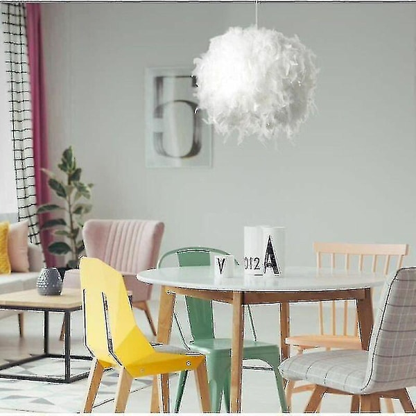 Taklampe Hengelampe Moderne Lysekrone Hengelampe Stue Taklampe Stue Fjær Hengelampe Dekor Fjær Lampe-yujia