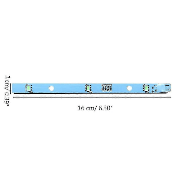 Kylskåps LED-lampa för Rongsheng/Hisense Kylskåp LED-lampbräda Ersättnings-LED-remsa Bar Apparat Tillbehör -z