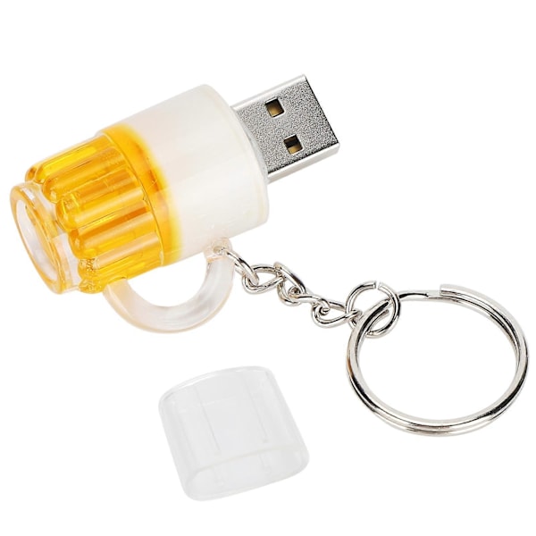 USB-muistitikku, Piirretty Vallitseva Olutmukimuotoinen Kannettava Tallennustiku 2Gt