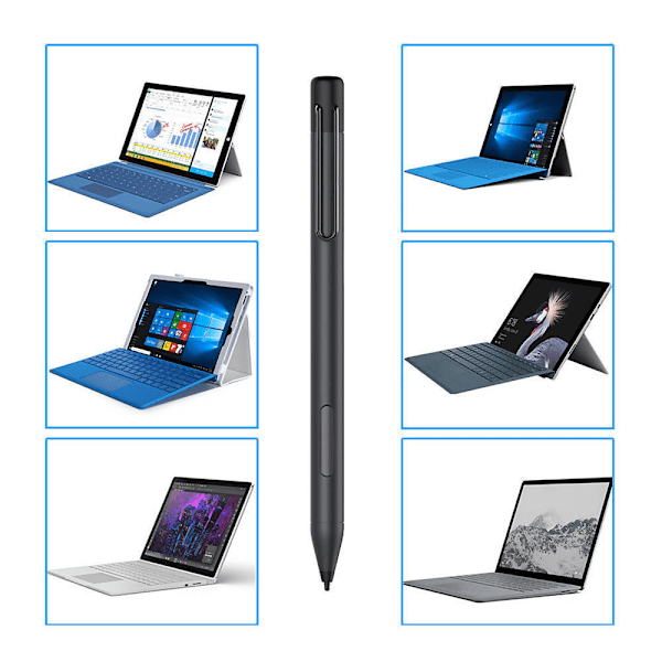 Passer for 3 pro 3/4/5/6/7book/laptop/go touch kapasitiv penn Silver