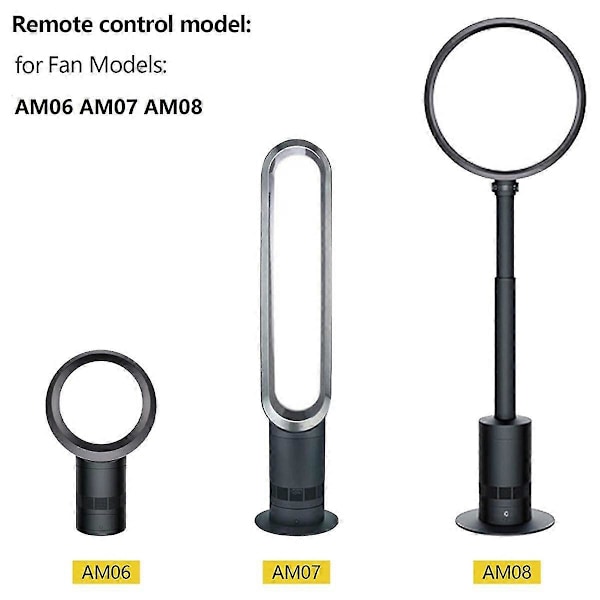 Reservefjernkontroll for AM06 AM07 AM08 Varme- og kjøleventilator Luftfukter Luftrenser
