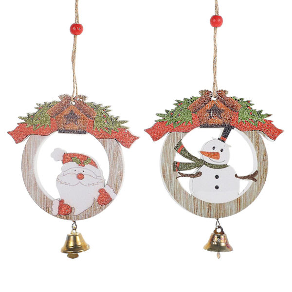 2pcs Christmas Tree Decoration Hanging Ornament Christmas Decorations Room Pendants