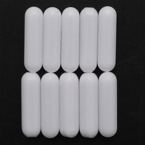 10 stycken Magnetisk Rörverk Mixer Rörstav Laboratorium Rörplatta Magnet Rörstav Magnetisk (7x25mm)
