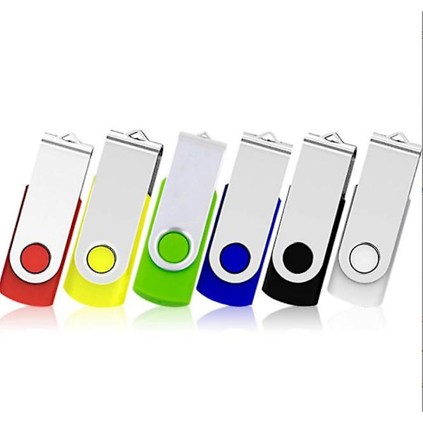 USB-minne 2.0, färgglada USB-minnen i bulk